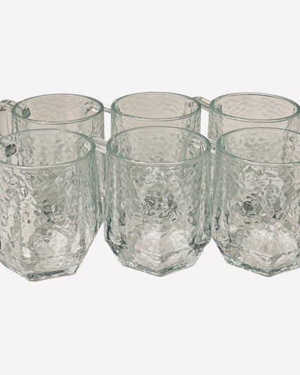 Cană sticlă 6/set 307-15