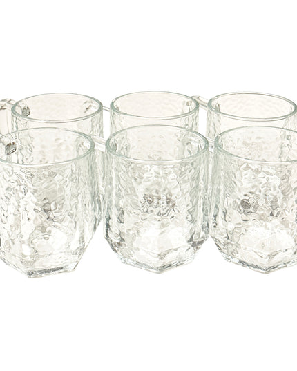 Cană sticlă 6/set 307-15
