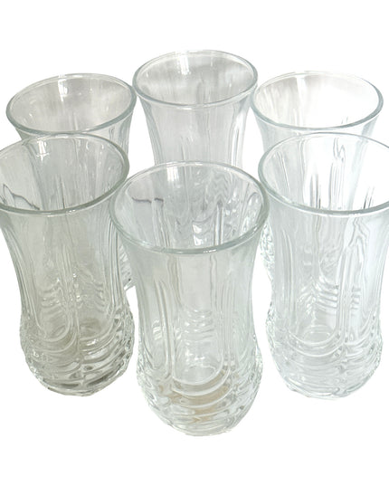 Pahare sticlă 6/set  12cm  307