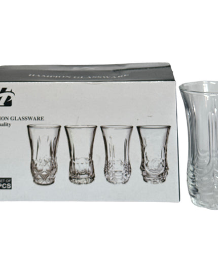 Pahare sticlă 6/set  12cm  307