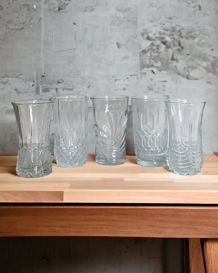 Pahare sticlă 6/set  12cm  307