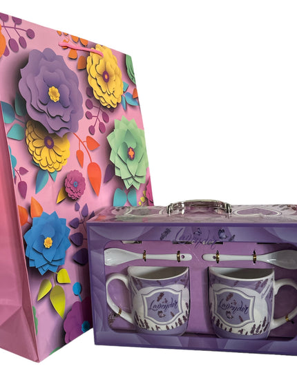 Pungă cadou Flori 12/set. 43cm