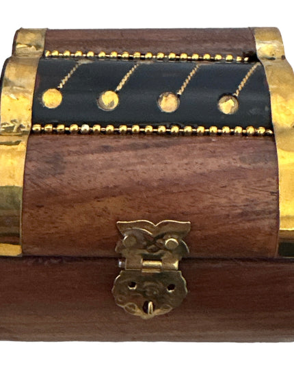 Cufar lemn Palisandru 8cm