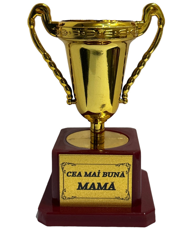 Cupă plastic cu mesaj F 12cm