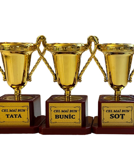 Cupă plastic cu mesaj B  12cm