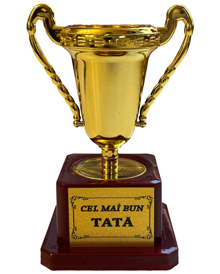 Cupă plastic cu mesaj B  12cm