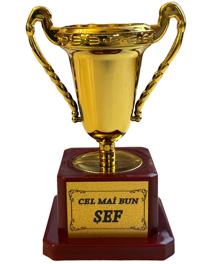 Cupă plastic cu mesaj B  12cm