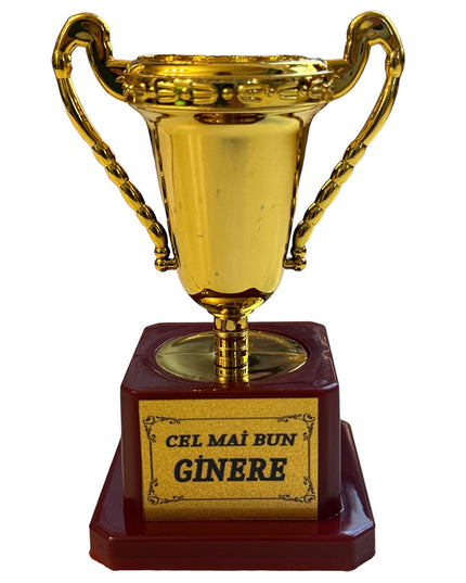 Cupă plastic cu mesaj B  12cm