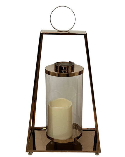 Felinar metalic Trapez 41cm