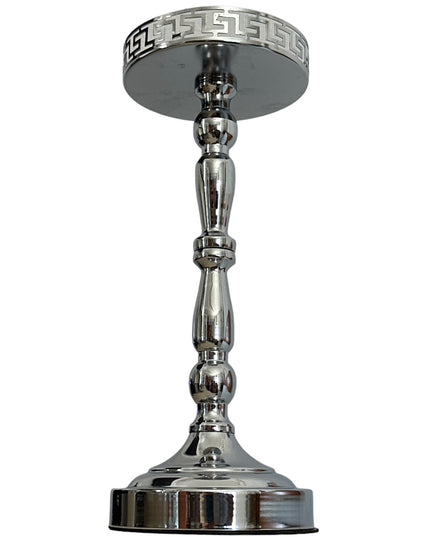 Suport flori metalic Silver 32 cm