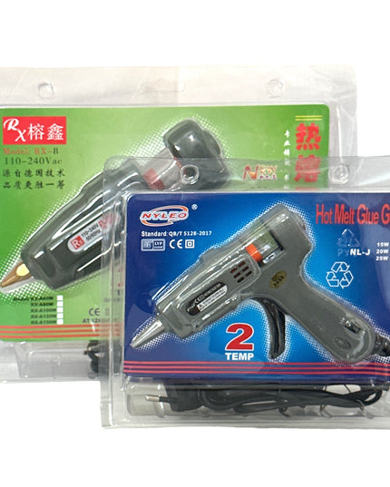 Pistol de lipit cu silicon temperatură duală