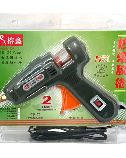 Pistol de lipit cu silicon temperatură duală