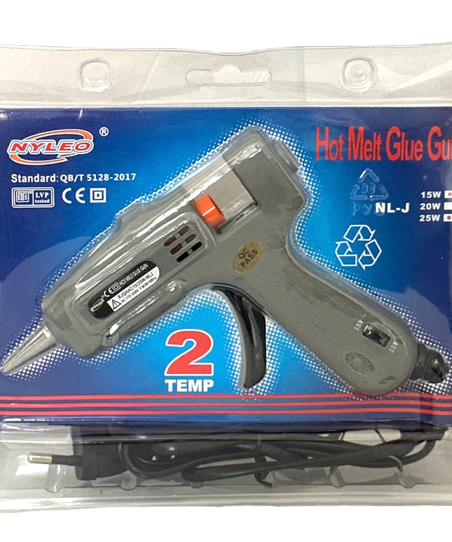 Pistol de lipit cu silicon temperatură duală