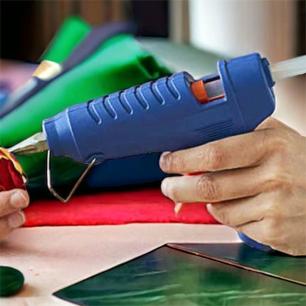 Pistol de lipit cu silicon temperatură duală