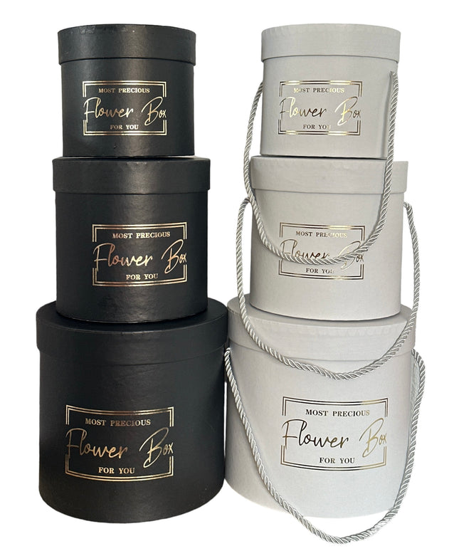 Cutie cadou rotundă 3/set 19cm 10395-9