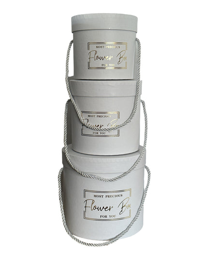 Cutie cadou rotundă 3/set 19cm 10395-9