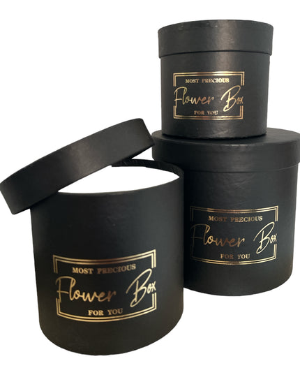 Cutie cadou rotundă 3/set 19cm 10395-9