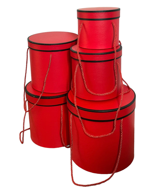 Cutie cadou rotundă 5/set 25cm 10395-5