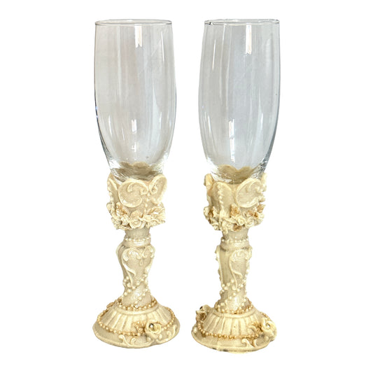 Pahare nuntă 2/set  21cm