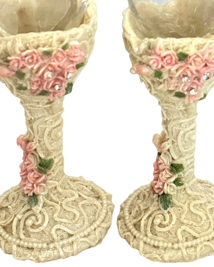 Pahare nuntă 2/set  21cm