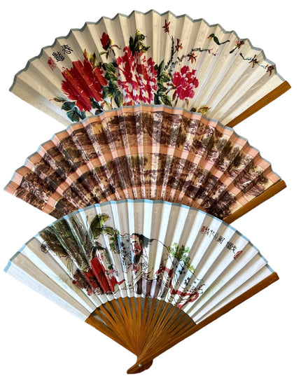 Evantai decorativ asiatic 29cm