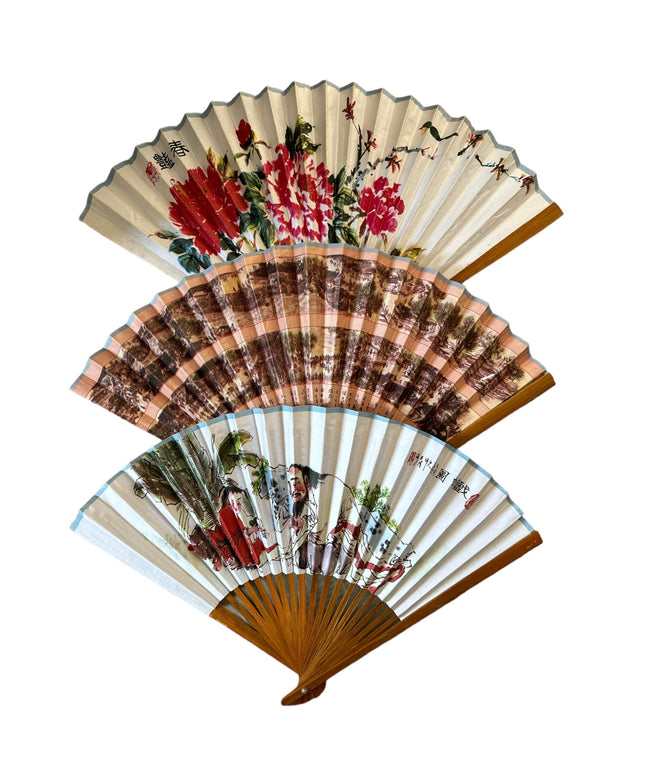 Evantai decorativ asiatic 29cm