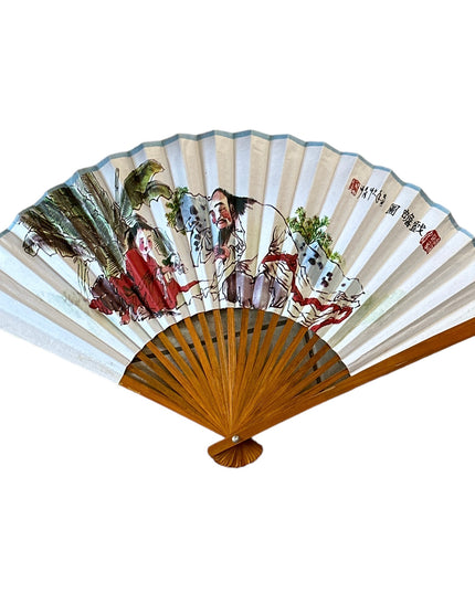 Evantai decorativ asiatic 29cm