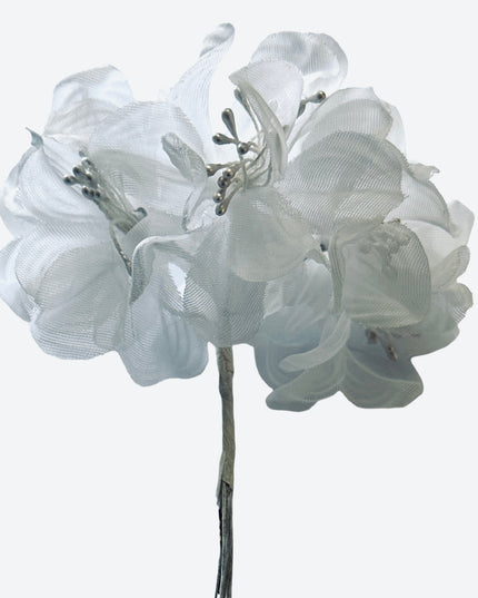 Cocardă Orhidee  buchet 6 fire. 12cm