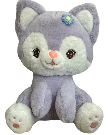 Pluș Pisică pufoasă 40cm