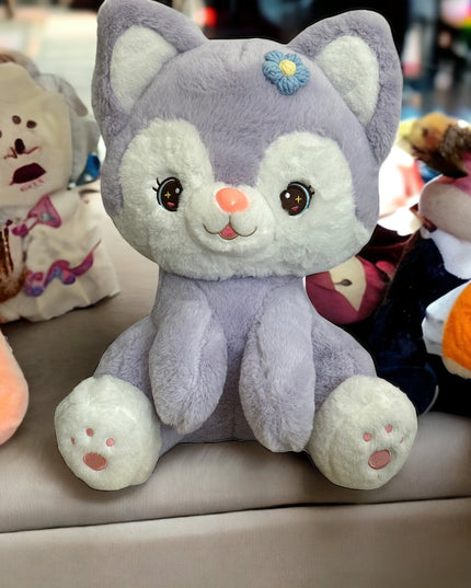 Pluș Pisică pufoasă 40cm