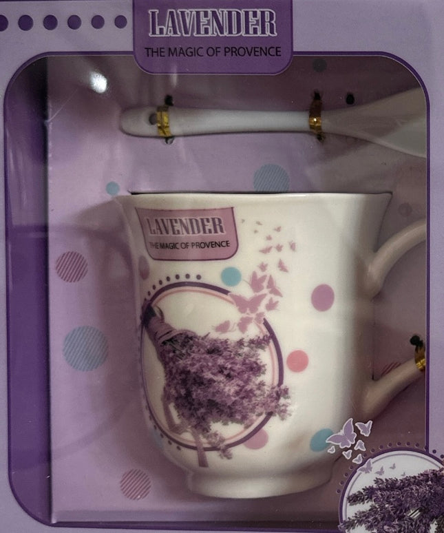 Set cadou cană cu linguriță AT1381