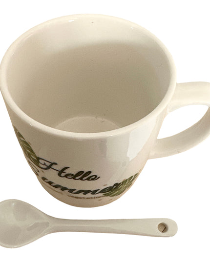 Set 2 căni cu linguriță CH13