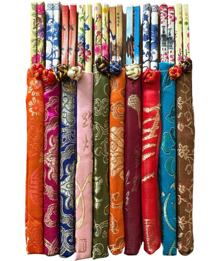 Bețișoare chinezești multicolore 10 perechi/set