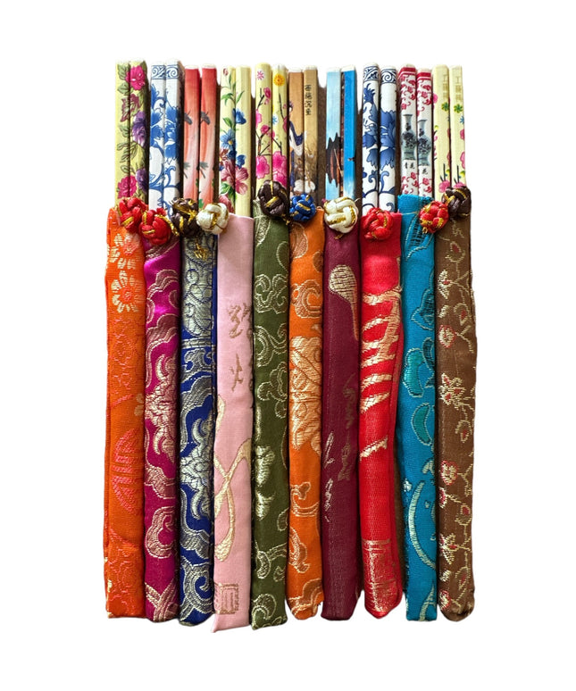 Bețișoare chinezești multicolore 10 perechi/set