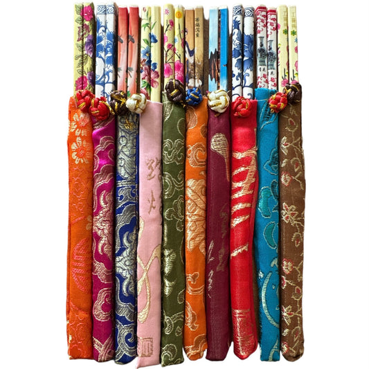 Bețișoare chinezești multicolore 10 perechi/set