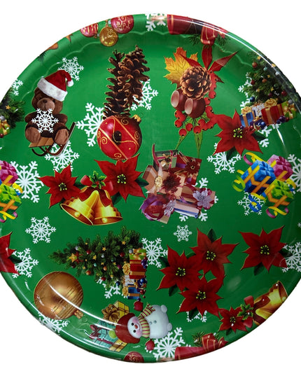 Tavă plastic Crăciun 35cm