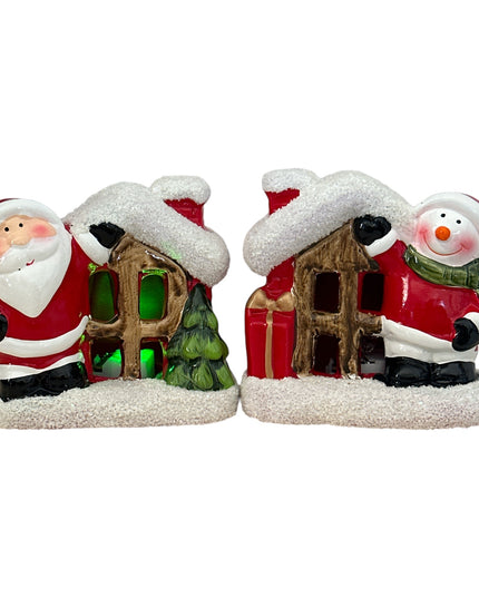 Figurine Crăciun cu lumini 2/set 902-1