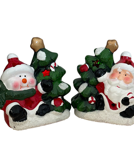 Figurine Crăciun cu lumini 2/set 902-1