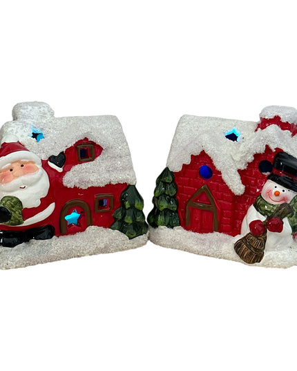 Figurine Crăciun cu lumini 2/set 902-1