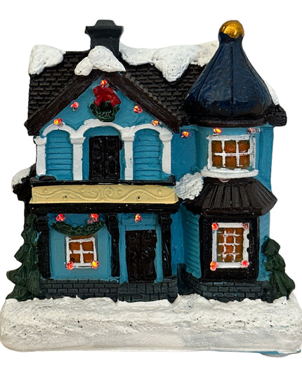 Căsuță cu lumini 10cm 902-10