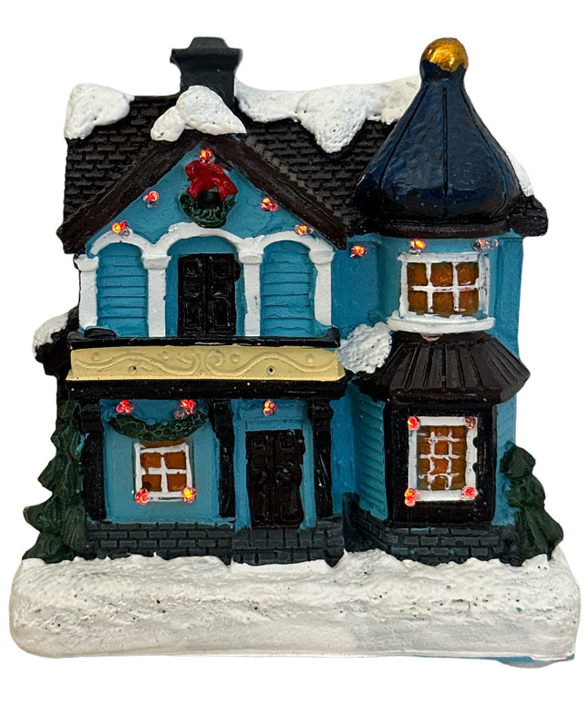 Căsuță cu lumini 10cm 902-10