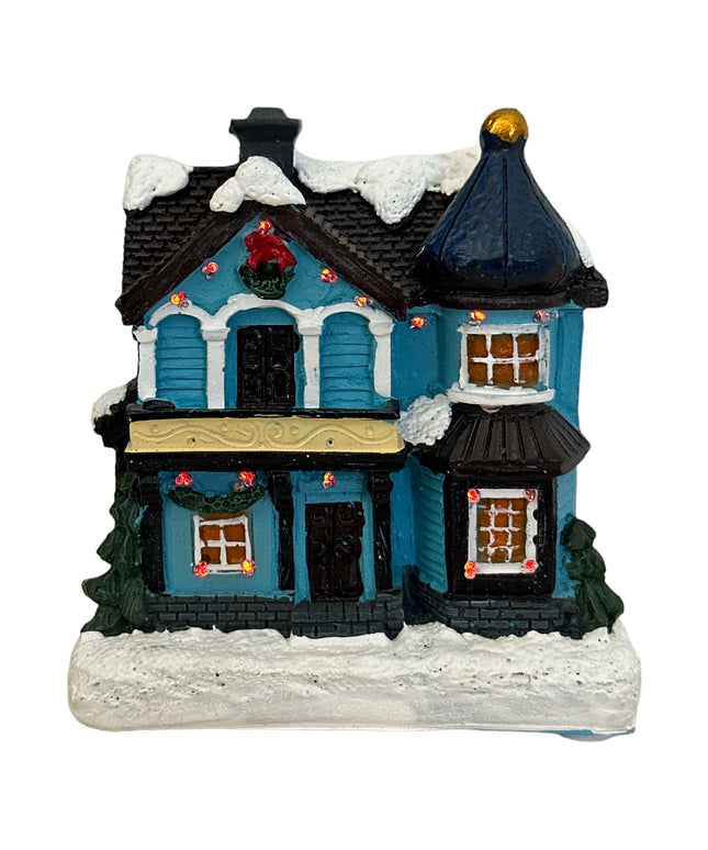 Căsuță cu lumini 10cm 902-10