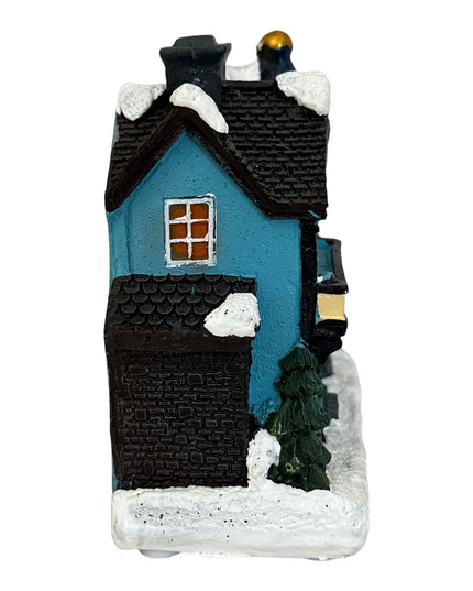 Căsuță cu lumini 10cm 902-10