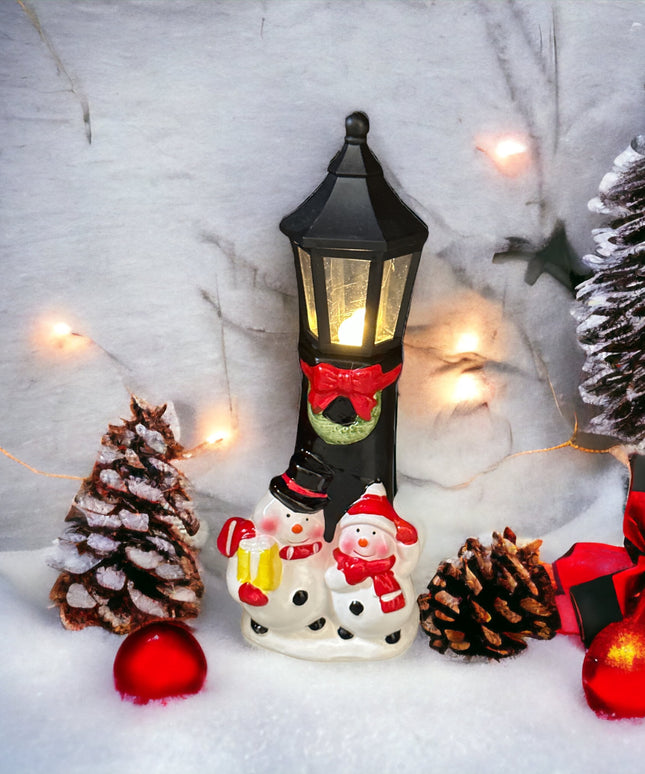Figurină Crăciun Felinar 24cm 905-1