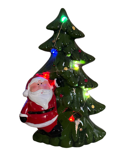 Figurină Crăciun Brad cu lumini 23cm 905-5