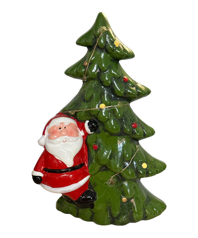 Figurină Crăciun Brad cu lumini 23cm 905-5