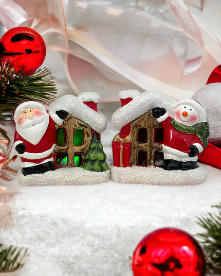 Figurine Crăciun cu lumini 2/set 902-1