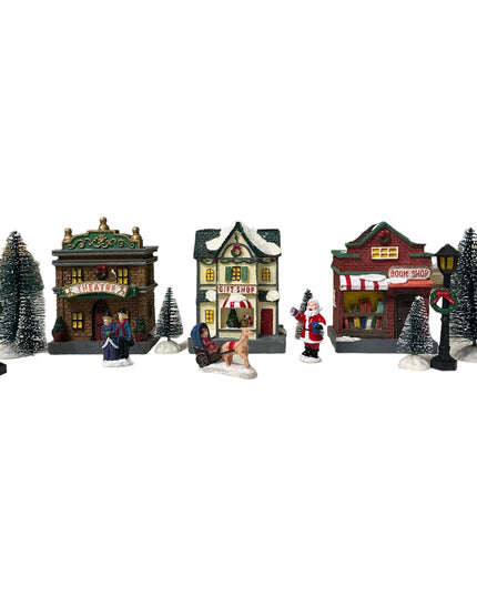 Set Crăciun Orășel cu lumini 902-6