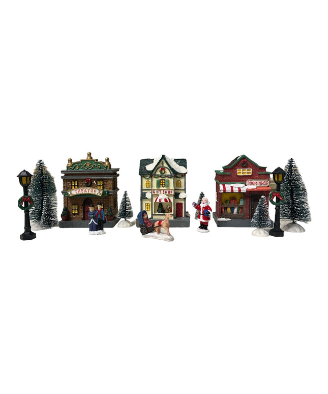 Set Crăciun Orășel cu lumini 902-6