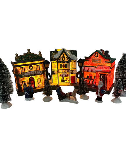 Set Crăciun Orășel cu lumini 902-6